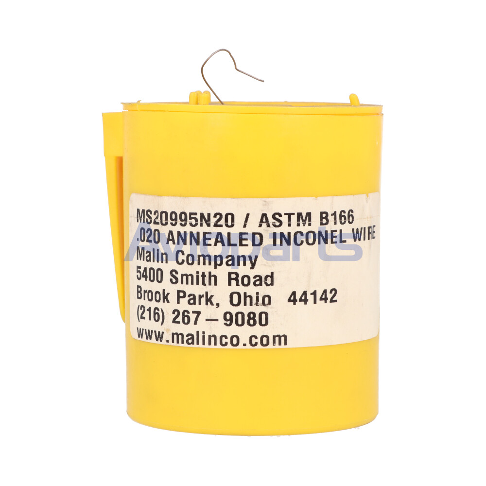 SAFETY WIRE 1LB-ICONEL-020 DIAMETER-ASTM B166 // MNF PN MS20995N20INC0