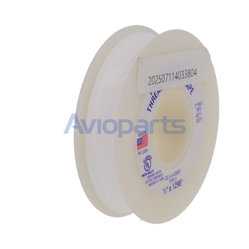TAPE 412 RIBBON DOPE THREAS , ROLL  1/2 INX36 YDS // CID-A-A-58092 (repl of MIL-T-27730.A) Z2219