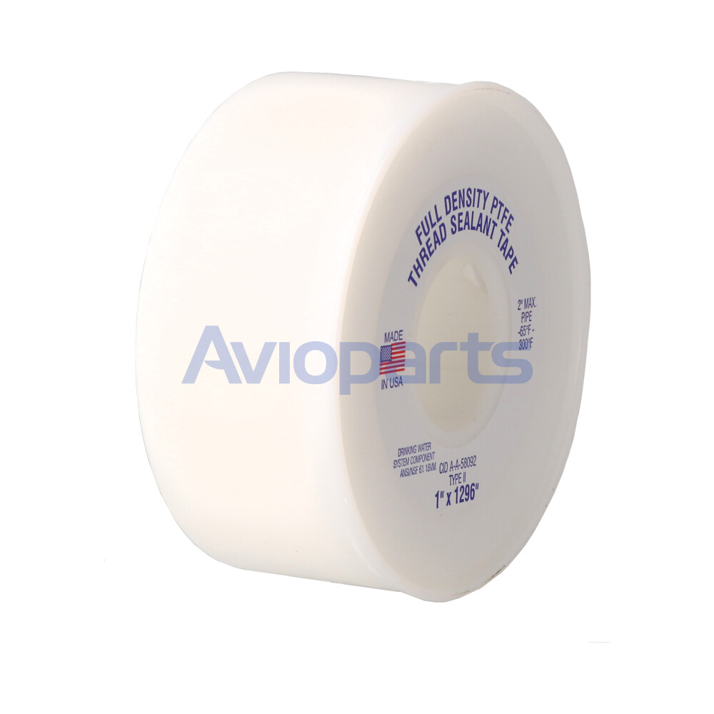 TAPE 412 RIBBON DOPE THREAD , ROLL  1 INCH X 36 YDS // CID-A-A-58092 (repl of MIL-T-27730.A)