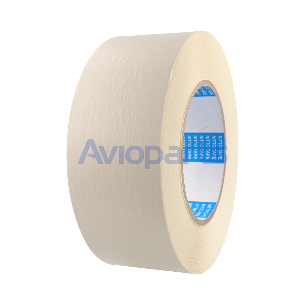 P55 ,NITTO WHITE FLAME RETARDANT DOUBLE COATED CLOTH TAPE P55 ,  ROLL 2INCH X 25 YD // ABS5648A025 (Z24368)