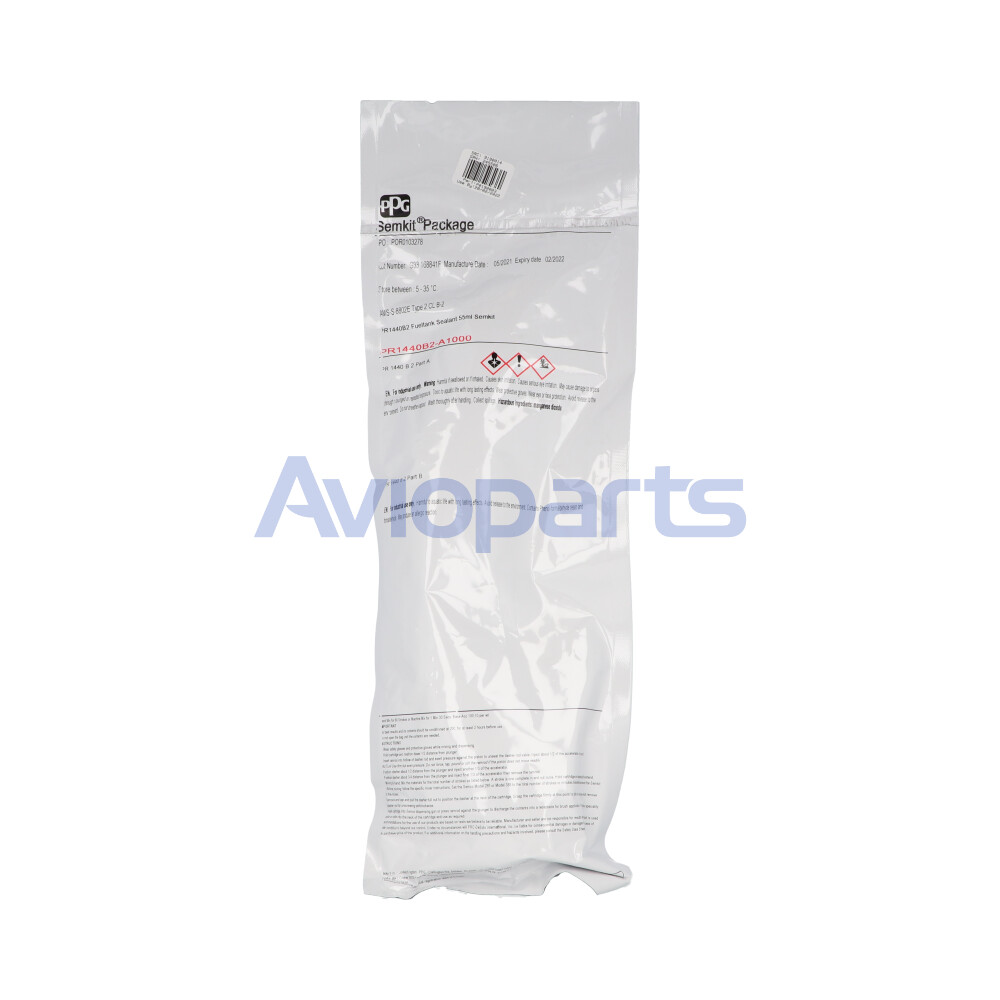 PR 1440 B2 , GRAY FUEL TANK SEALANT, SKIT 655 (2,5 OZ / 55 ML) // SPECF. STANDAR