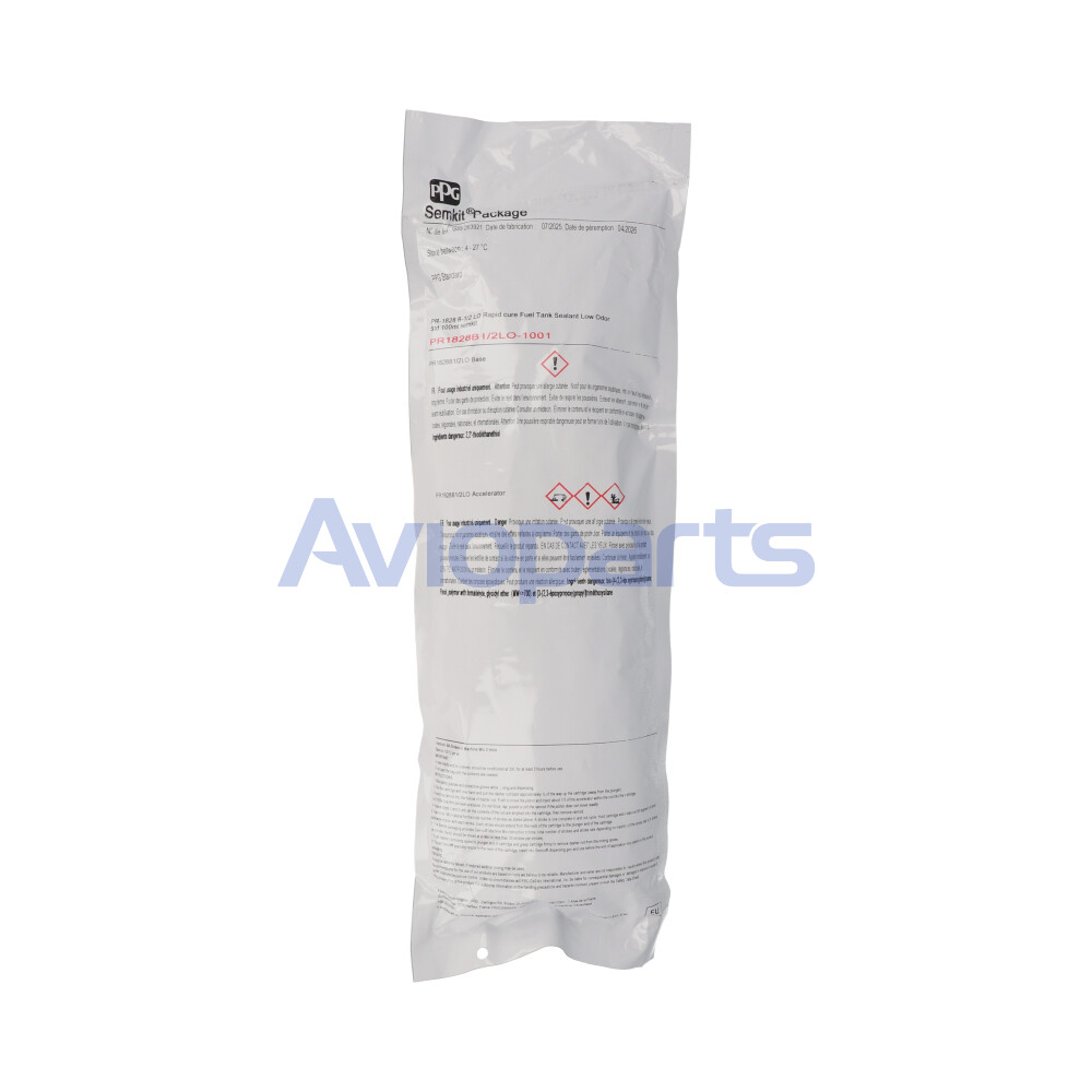 PR1828 B1/2 LO RAPID CURE FUEL TANK SEALANT LOW ODOR   A/B, SEMKIT 654 ( CARTRIDGE 100 ML) // SPECF PPG STANDARD