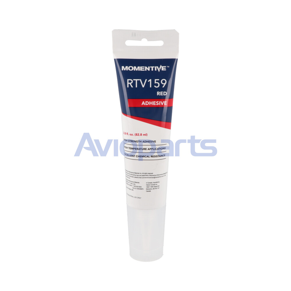 RTV 159 , SILICONE RUBBER ADHESIVE RED, TUBE 82,8 ML
