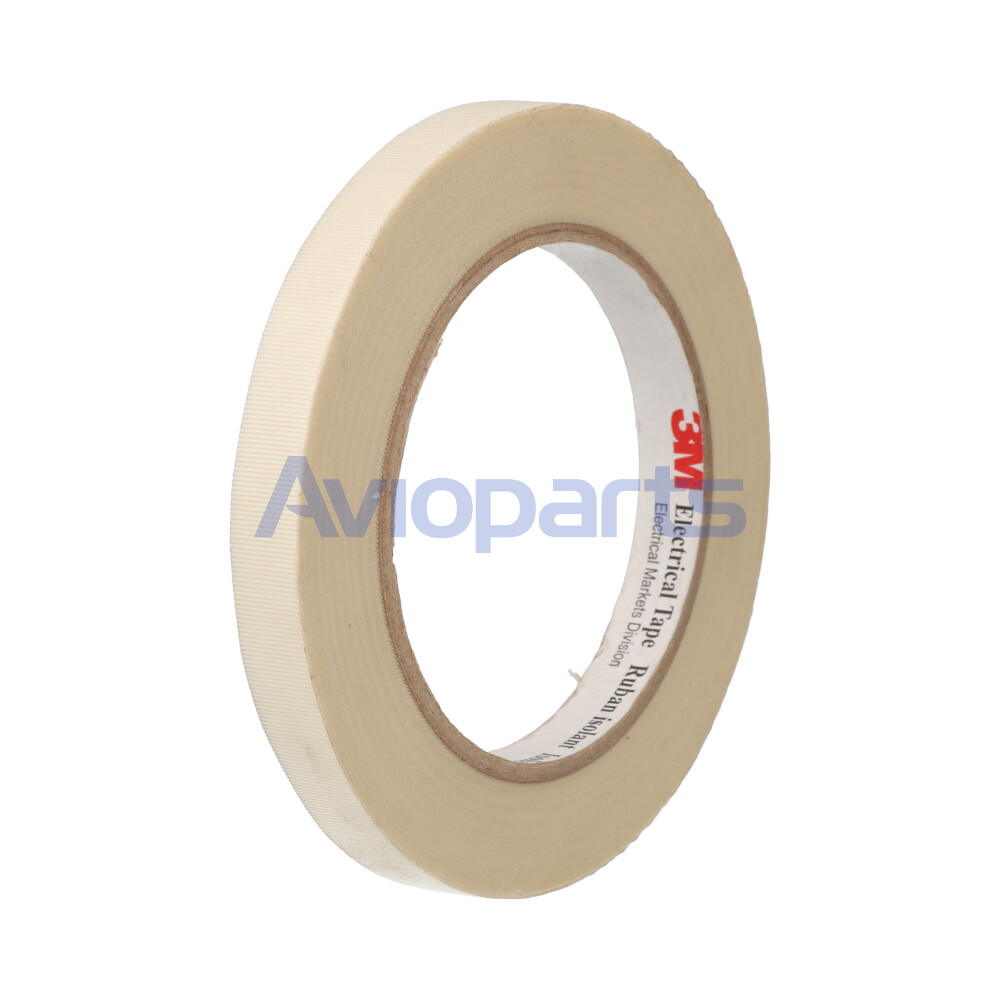 SCOTCH 69 , GLASS CLOTH ELECTRICAL TAPE , ROLL 12 MM X 33 MT // MIl-I-19166C