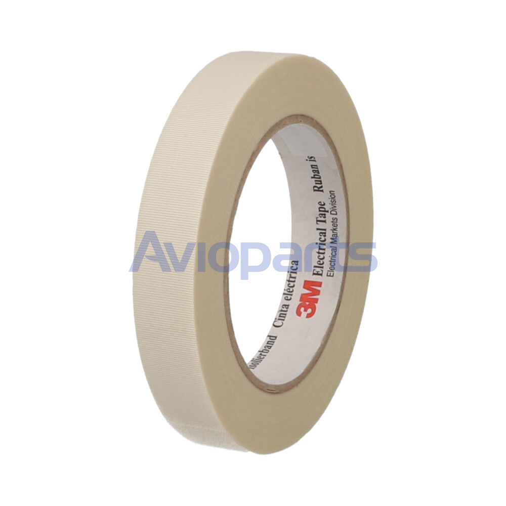 SCOTCH 69 , GLASS CLOTH ELECTRICAL TAPE , ROLL 19 MM X 33 MT // MIL-I-19166C