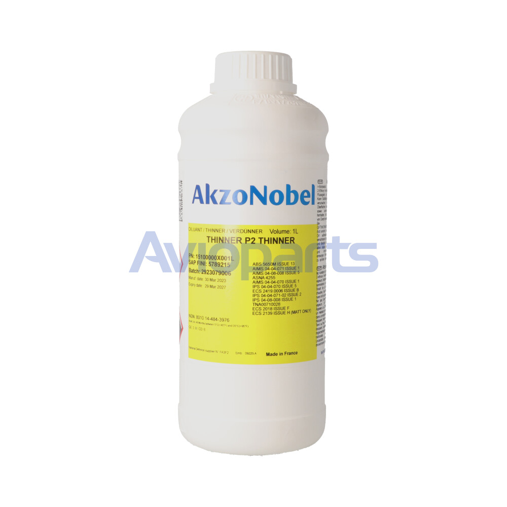 THINNER P2 , CAN 1 LT (MNF PN 15100000X001L )  // (CM4131)