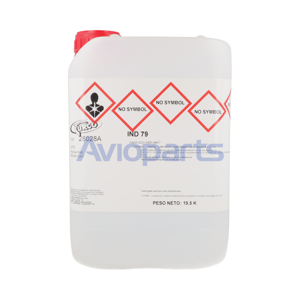 TURCO IND 79 , SOLVENT CLEANER, 19,50 KG PAIL (19.5 LT) //P-D680 TY II