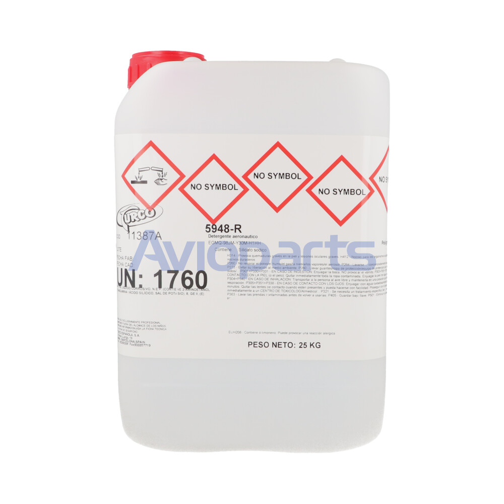 TURCO 5948 R , CONCENTRATED , HEAVY DUTY CLEANER , 25 KG PAIL // AMS1550