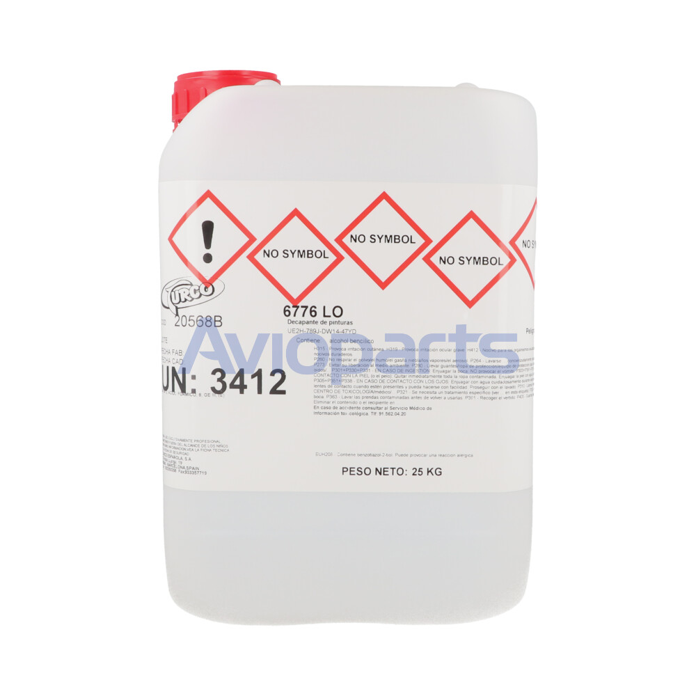 TURCO 6776 GEL AERO PAINT STRIPPER, PAIL 25 KG (MNF: 20568B)
