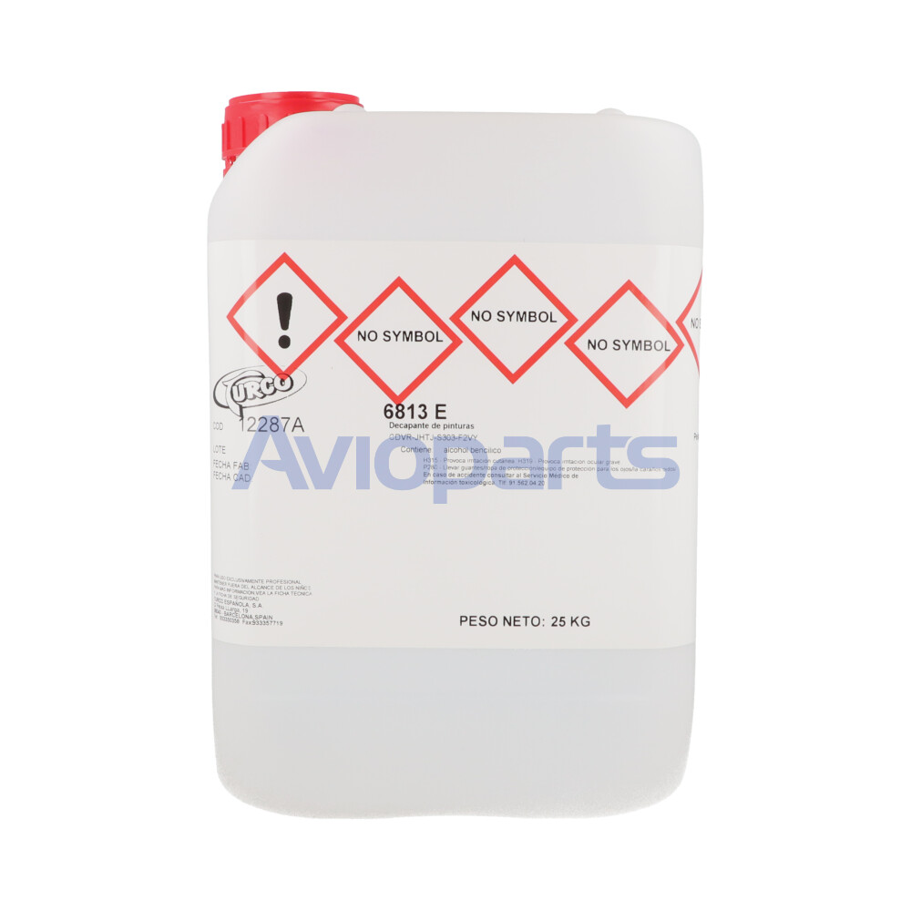 TURCO 6813-E , PAINT STRIPPER, PAIL 25 KG
