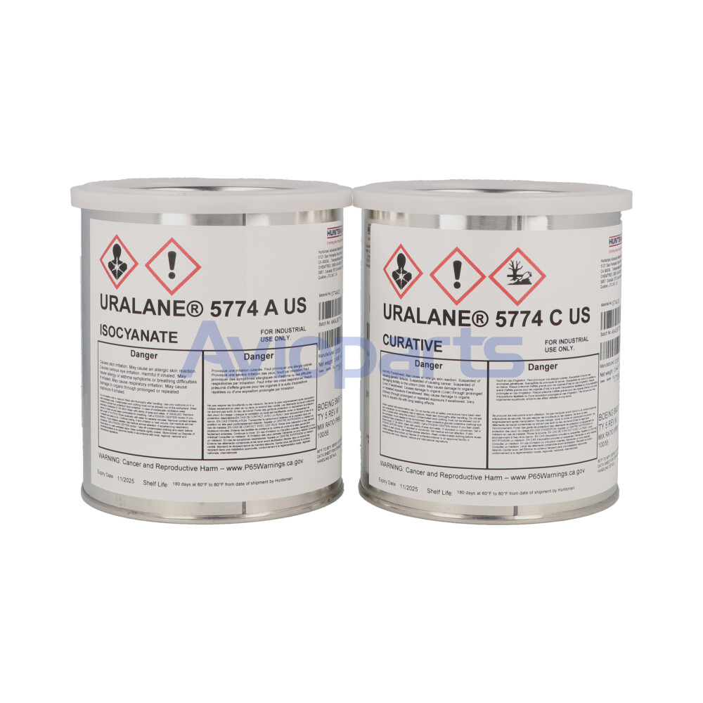 URALANE POLYURETHANE ADHESIVE 5774-A/C , KIT QT